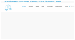 Desktop Screenshot of dr-wintzer.de